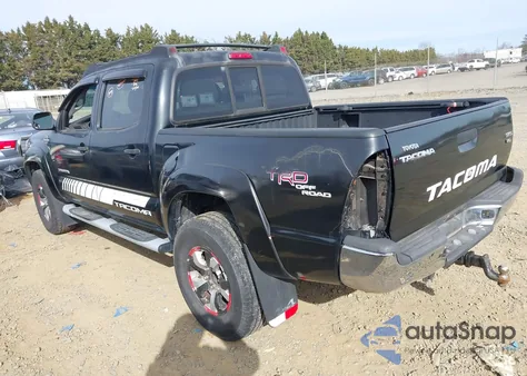 2005 Toyota Tacoma Base V6 z USA, uszkodzony, nr VIN 5TELU42N55Z041572